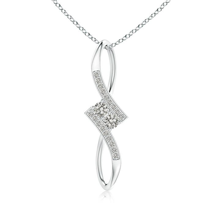 K, I3 / 0.39 CT / 14 KT White Gold