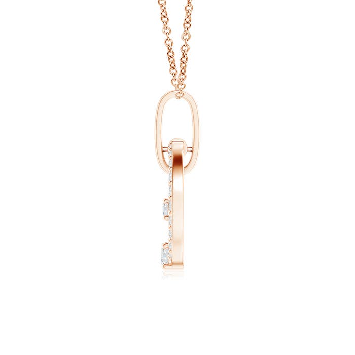 F-G, VS / 0.23 CT / 14 KT Rose Gold