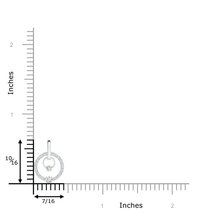 F-G, VS / 0.23 CT / 14 KT White Gold