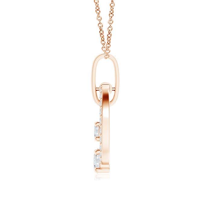 F-G, VS / 0.49 CT / 14 KT Rose Gold