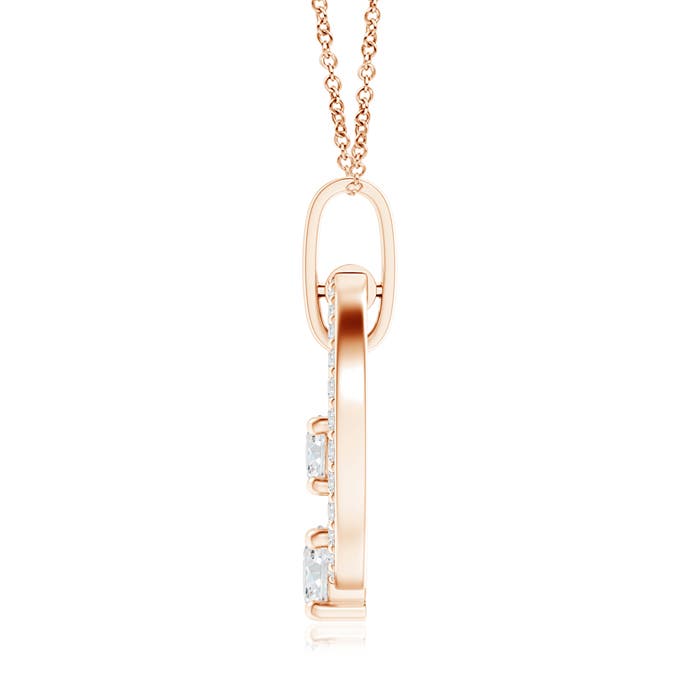 F-G, VS / 0.76 CT / 14 KT Rose Gold