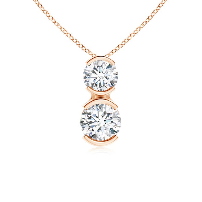 F-G, VS / 0.26 CT / 14 KT Rose Gold