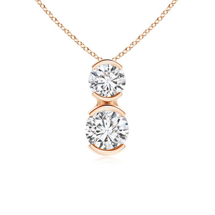 H, SI2 / 0.26 CT / 14 KT Rose Gold