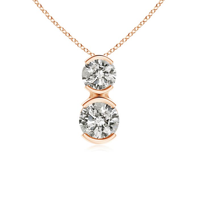 K, I3 / 0.26 CT / 14 KT Rose Gold