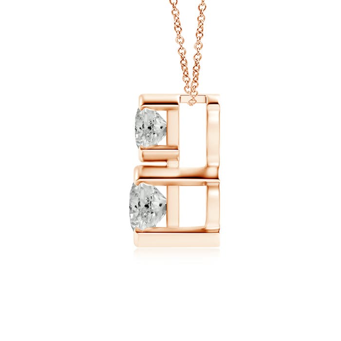 K, I3 / 0.26 CT / 14 KT Rose Gold