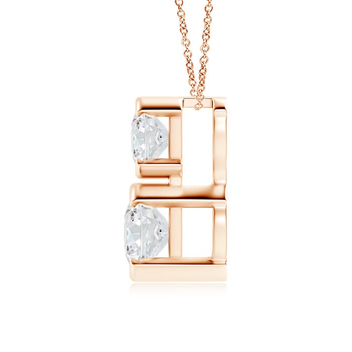 F-G, VS / 0.46 CT / 14 KT Rose Gold