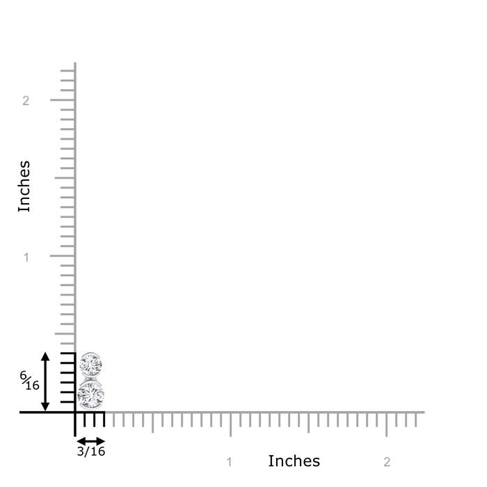 F-G, VS / 0.46 CT / 14 KT White Gold