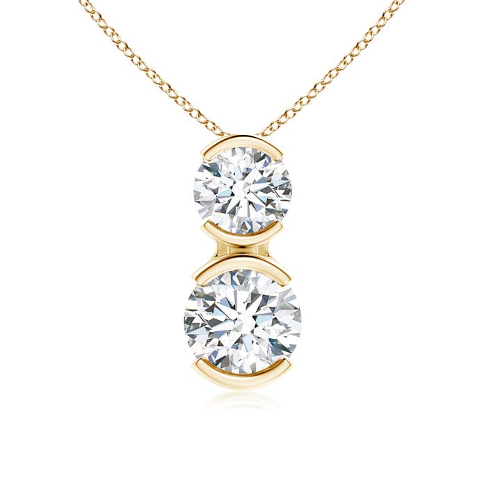 F-G, VS / 0.46 CT / 14 KT Yellow Gold