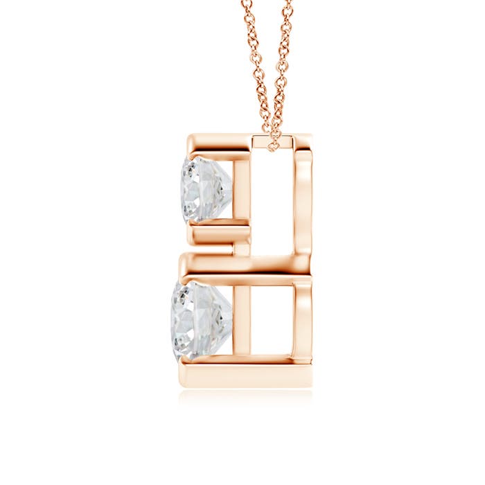 H, SI2 / 0.46 CT / 14 KT Rose Gold