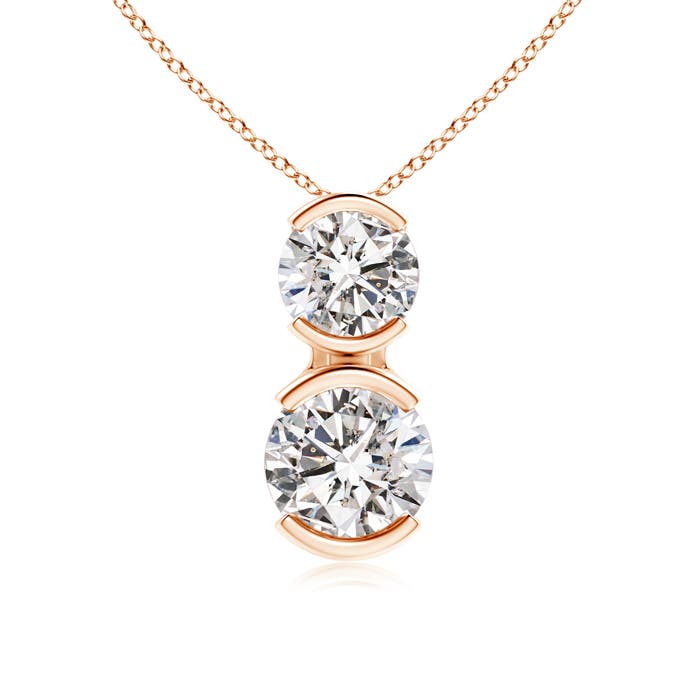 I-J, I1-I2 / 0.46 CT / 14 KT Rose Gold