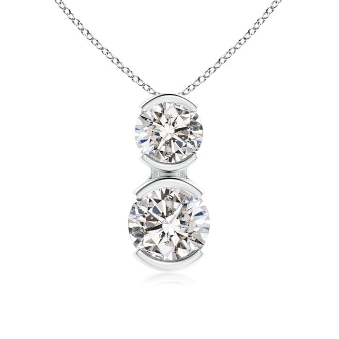 I-J, I1-I2 / 0.46 CT / 14 KT White Gold