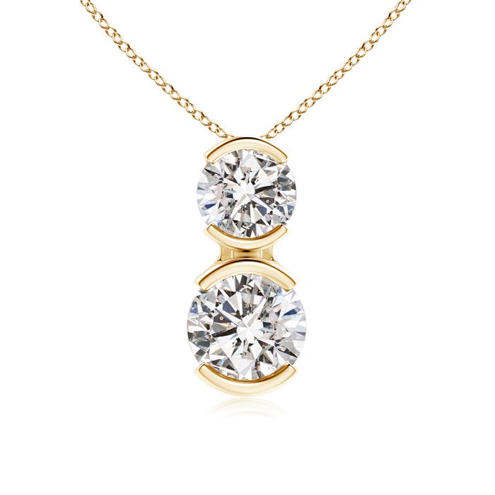 I-J, I1-I2 / 0.46 CT / 14 KT Yellow Gold