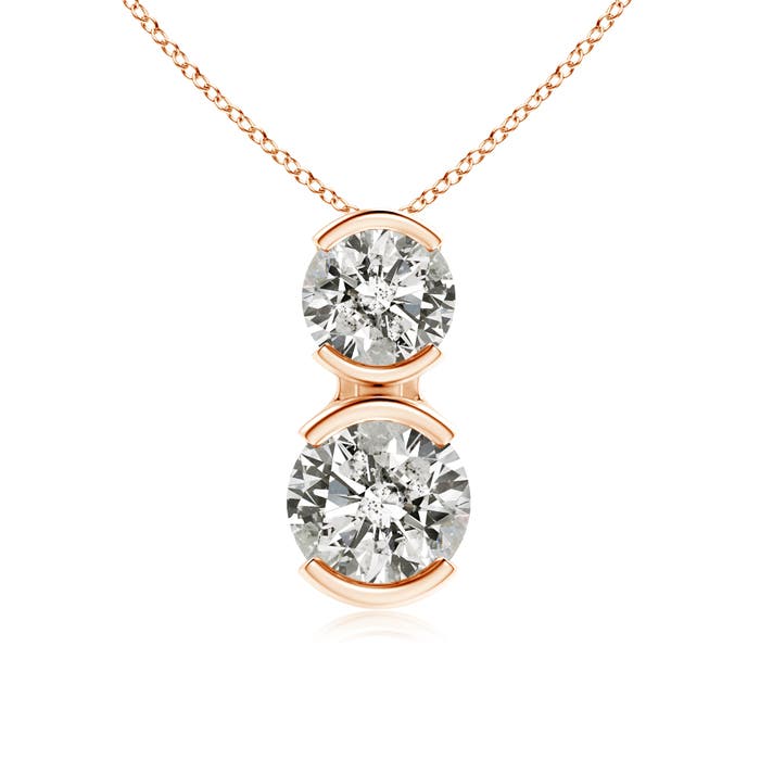 K, I3 / 0.46 CT / 14 KT Rose Gold