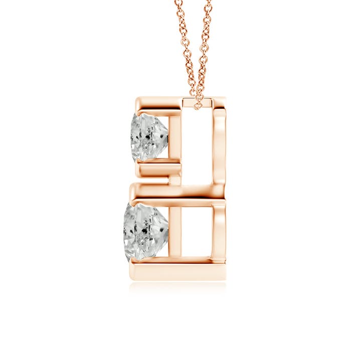 K, I3 / 0.46 CT / 14 KT Rose Gold