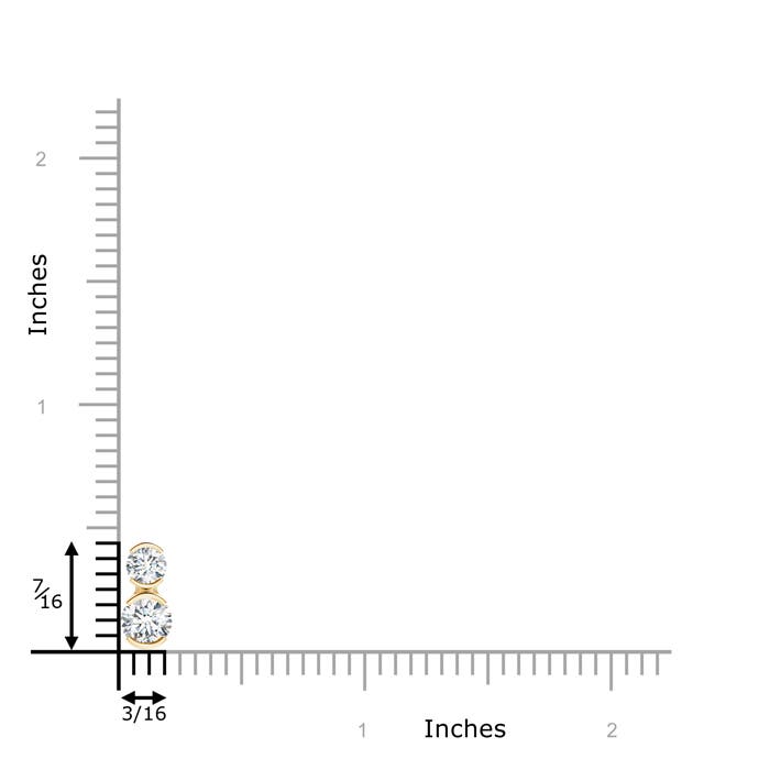 F-G, VS / 0.73 CT / 14 KT Yellow Gold