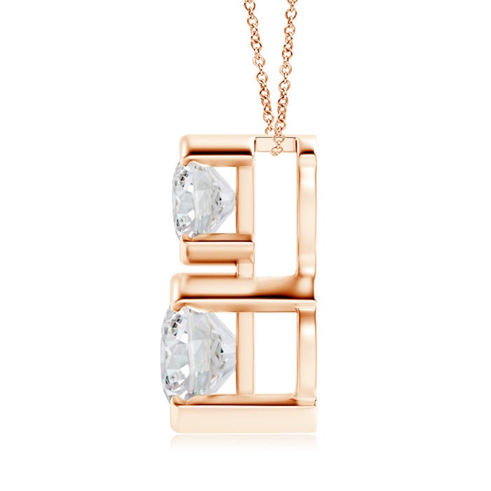 H, SI2 / 0.73 CT / 14 KT Rose Gold