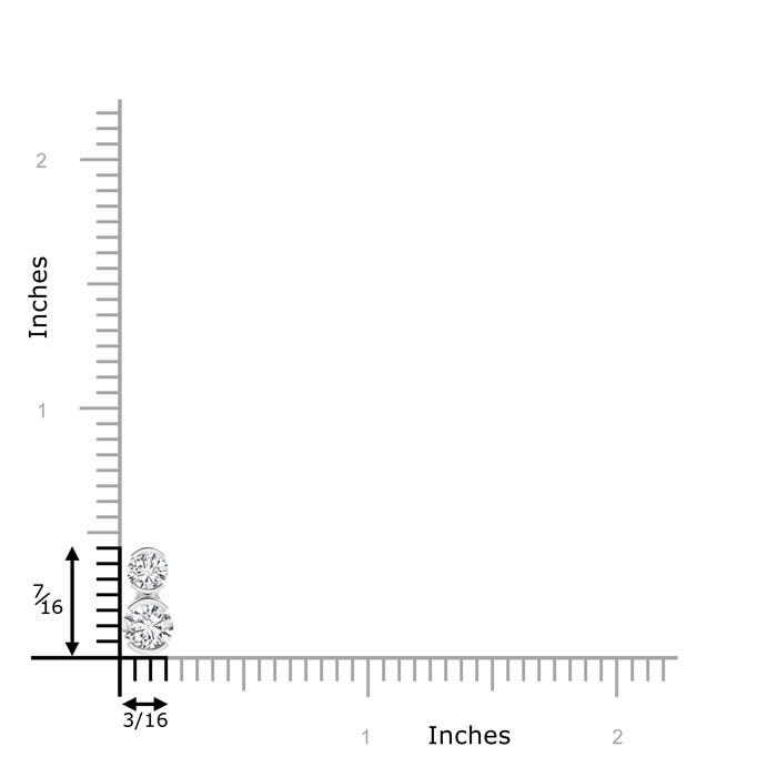 H, SI2 / 0.73 CT / 14 KT White Gold