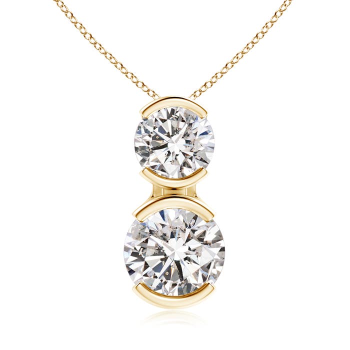 I-J, I1-I2 / 0.73 CT / 14 KT Yellow Gold