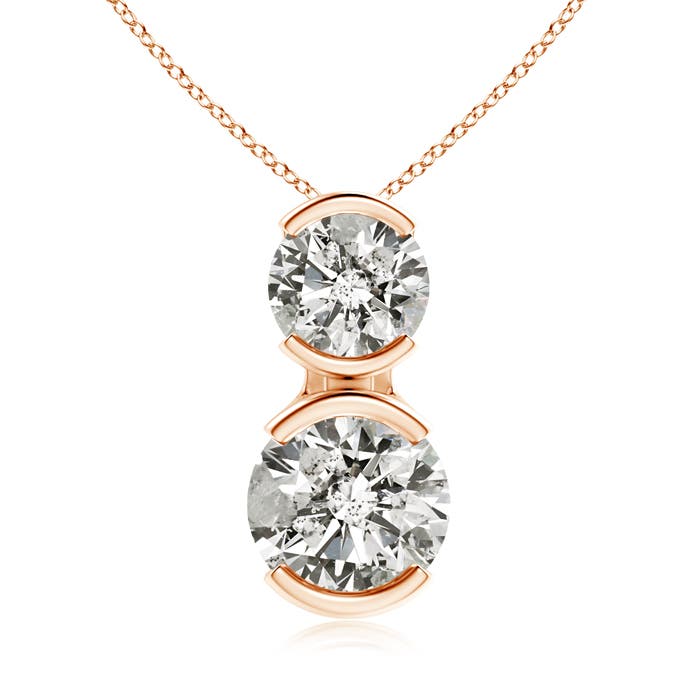 K, I3 / 0.73 CT / 14 KT Rose Gold