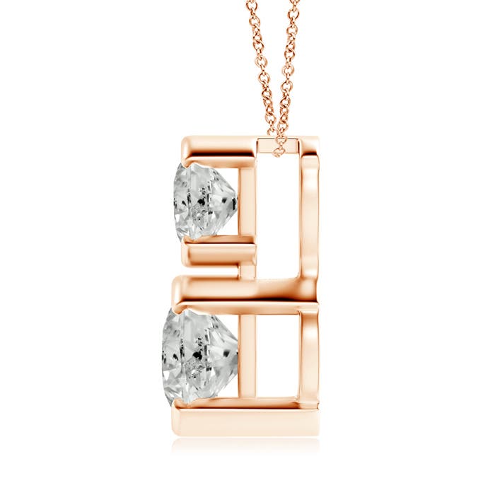 K, I3 / 0.73 CT / 14 KT Rose Gold