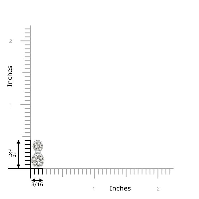 K, I3 / 0.73 CT / 14 KT White Gold