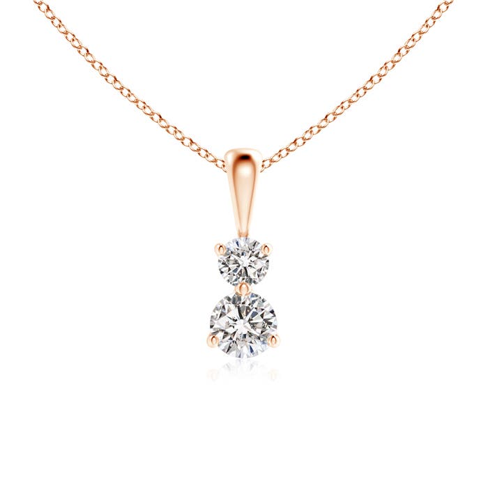 I-J, I1-I2 / 0.34 CT / 14 KT Rose Gold