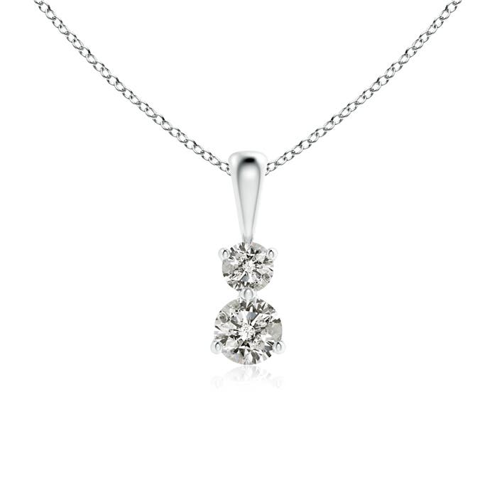 K, I3 / 0.34 CT / 14 KT White Gold