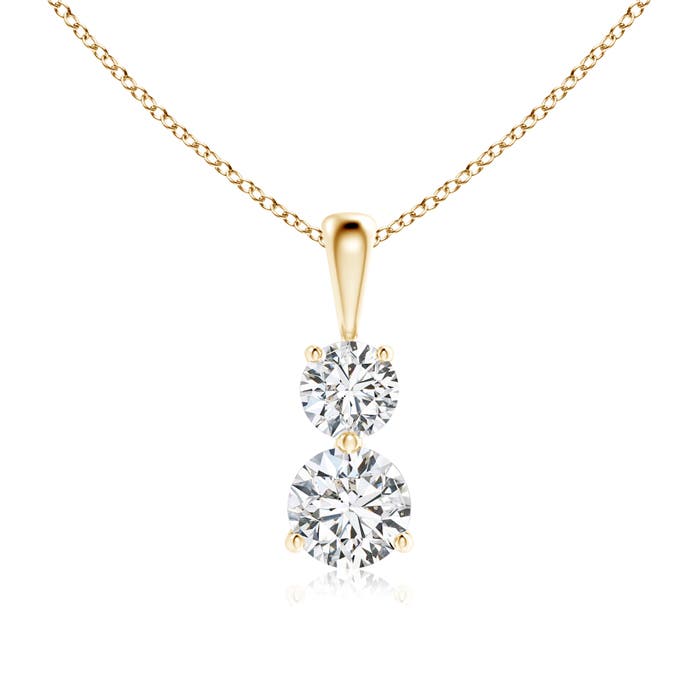 H, SI2 / 0.75 CT / 14 KT Yellow Gold