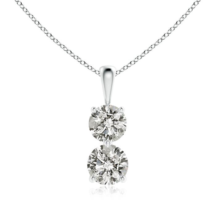 K, I3 / 1.13 CT / 14 KT White Gold