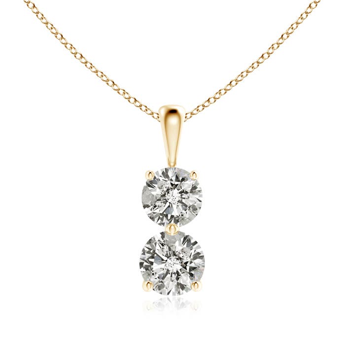 K, I3 / 1.13 CT / 14 KT Yellow Gold