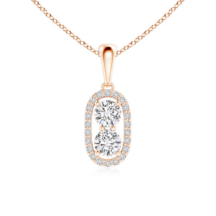 H, SI2 / 0.51 CT / 14 KT Rose Gold