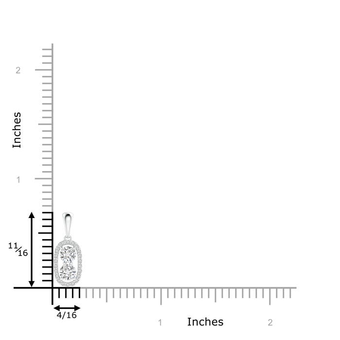 H, SI2 / 0.51 CT / 14 KT White Gold