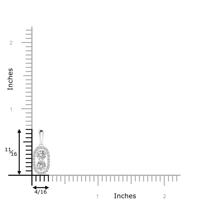 I-J, I1-I2 / 0.51 CT / 14 KT White Gold