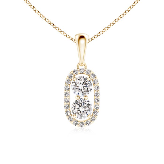 I-J, I1-I2 / 0.51 CT / 14 KT Yellow Gold