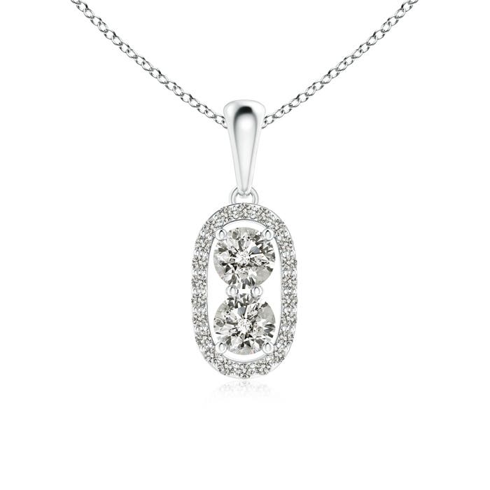 K, I3 / 0.51 CT / 14 KT White Gold