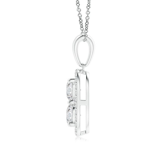 H, SI2 / 0.77 CT / 14 KT White Gold