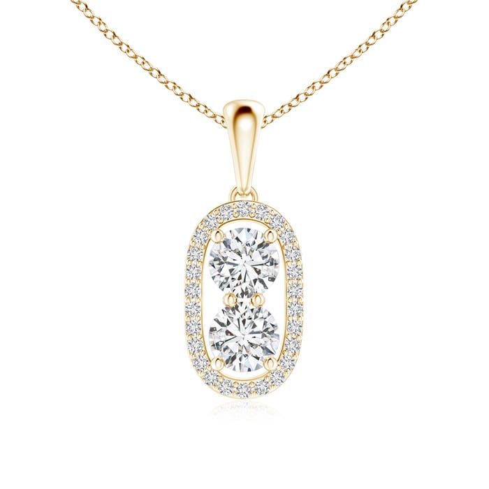 H, SI2 / 0.77 CT / 14 KT Yellow Gold