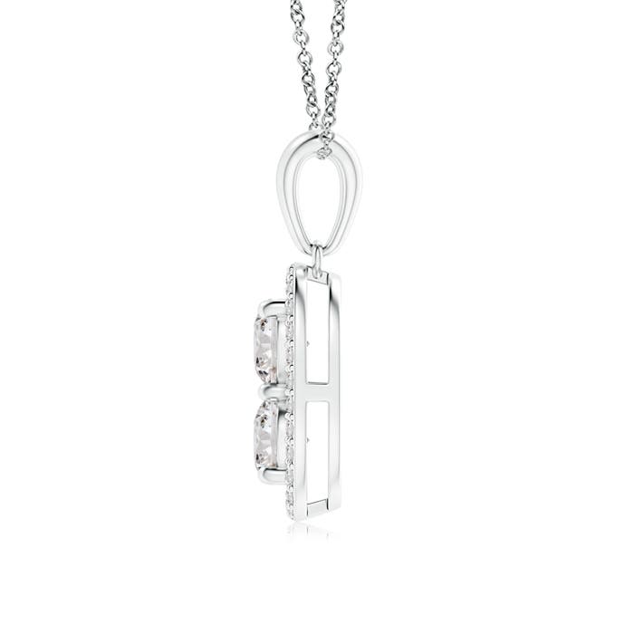 I-J, I1-I2 / 0.77 CT / 14 KT White Gold