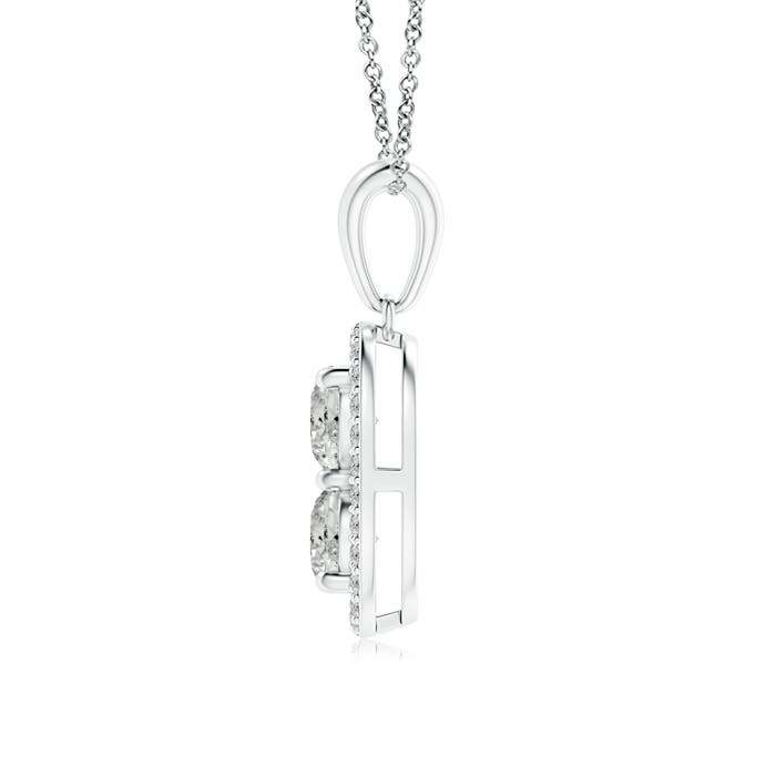 K, I3 / 0.77 CT / 14 KT White Gold