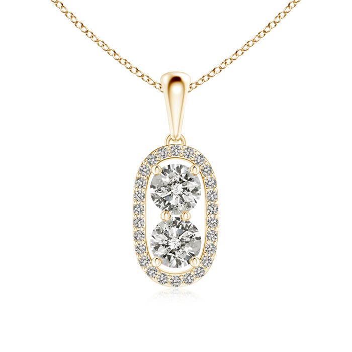 K, I3 / 0.77 CT / 14 KT Yellow Gold