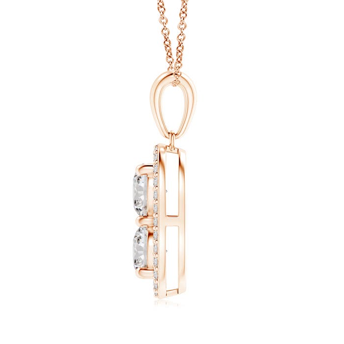 I-J, I1-I2 / 1 CT / 14 KT Rose Gold