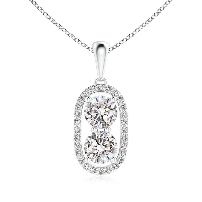 I-J, I1-I2 / 1 CT / 14 KT White Gold