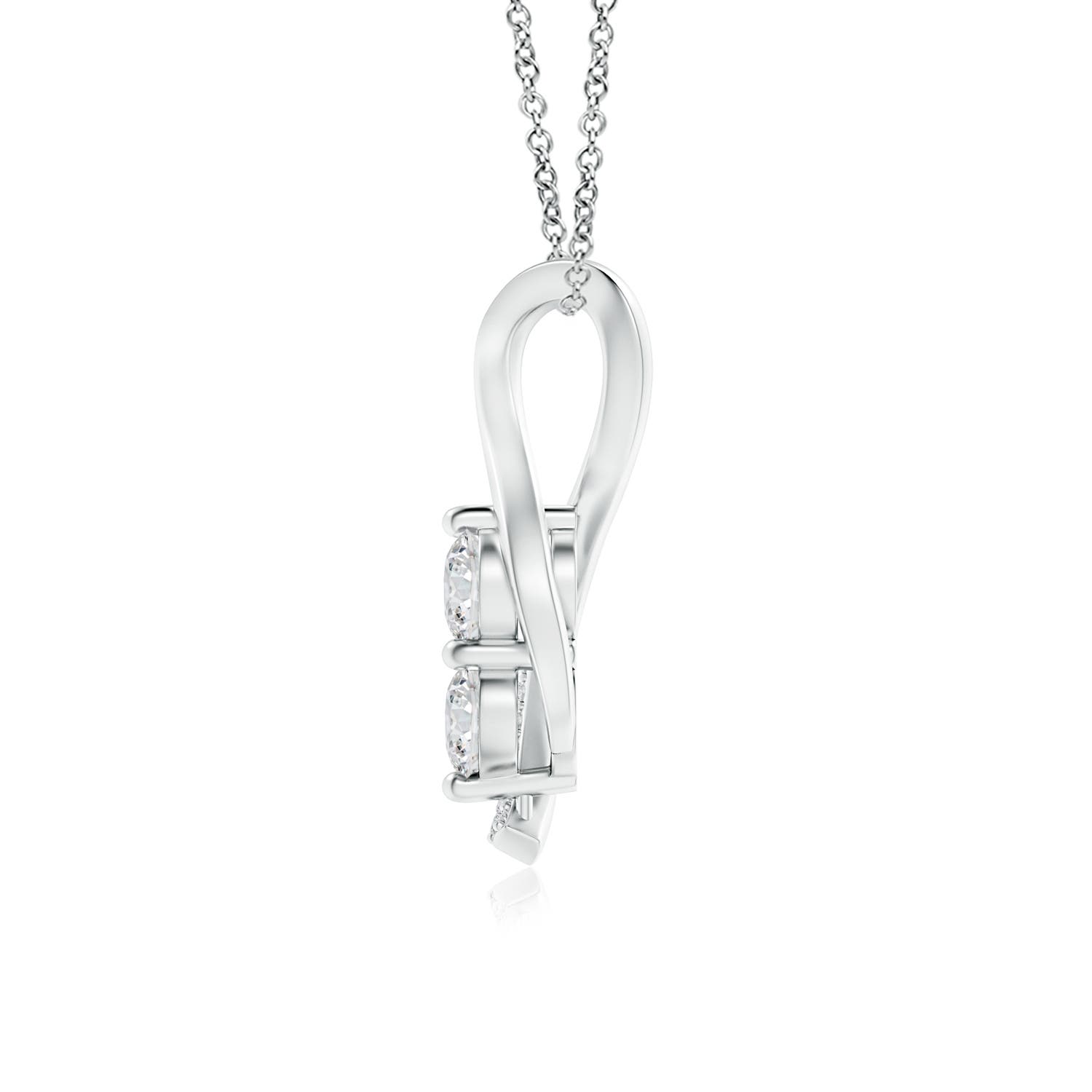 H, SI2 / 0.54 CT / 14 KT White Gold