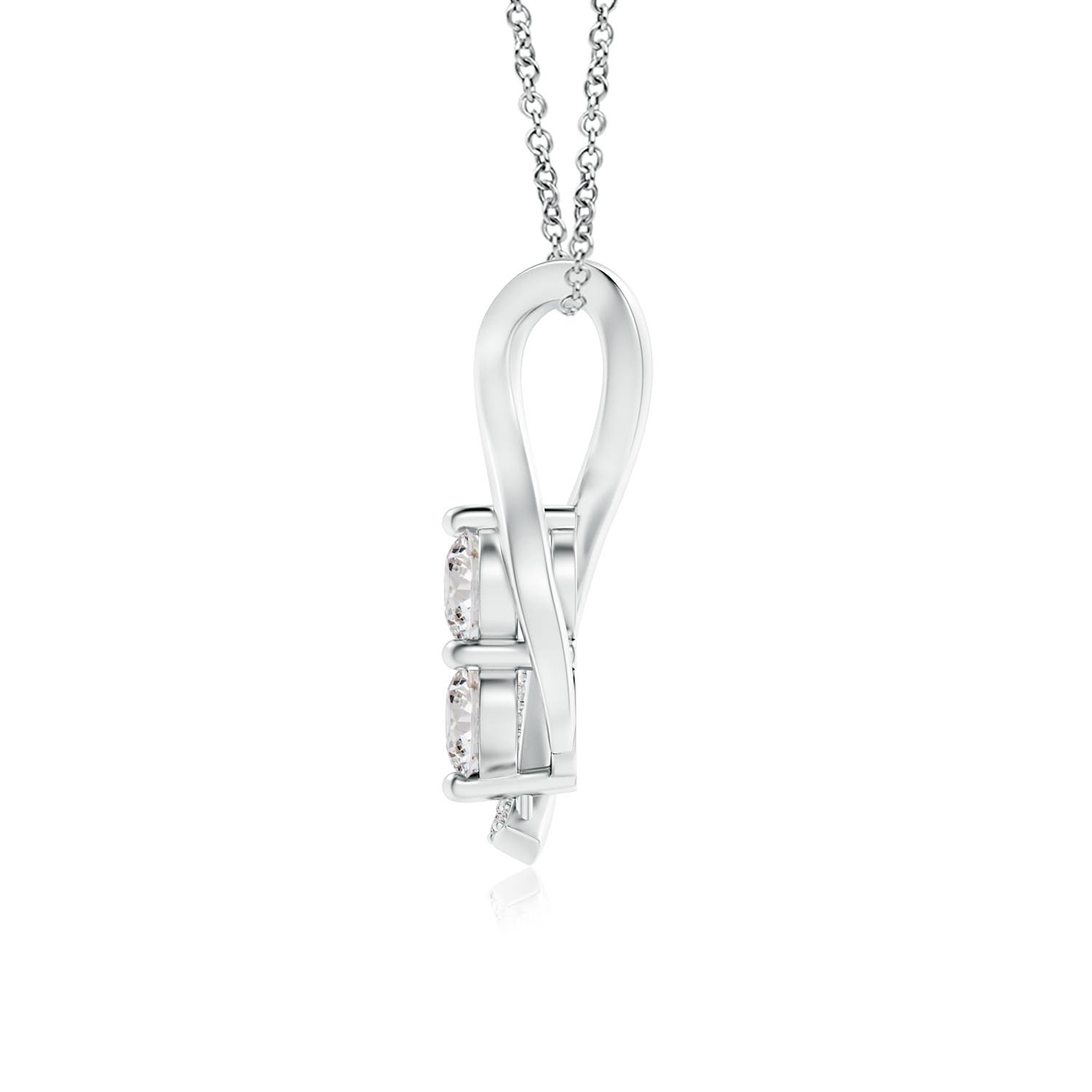 I-J, I1-I2 / 0.54 CT / 14 KT White Gold