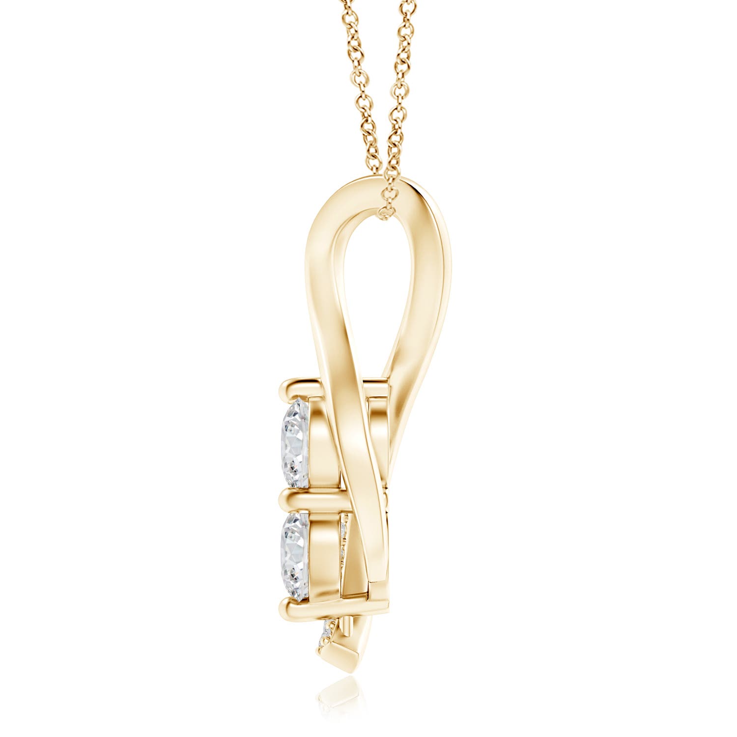 H, SI2 / 1 CT / 14 KT Yellow Gold