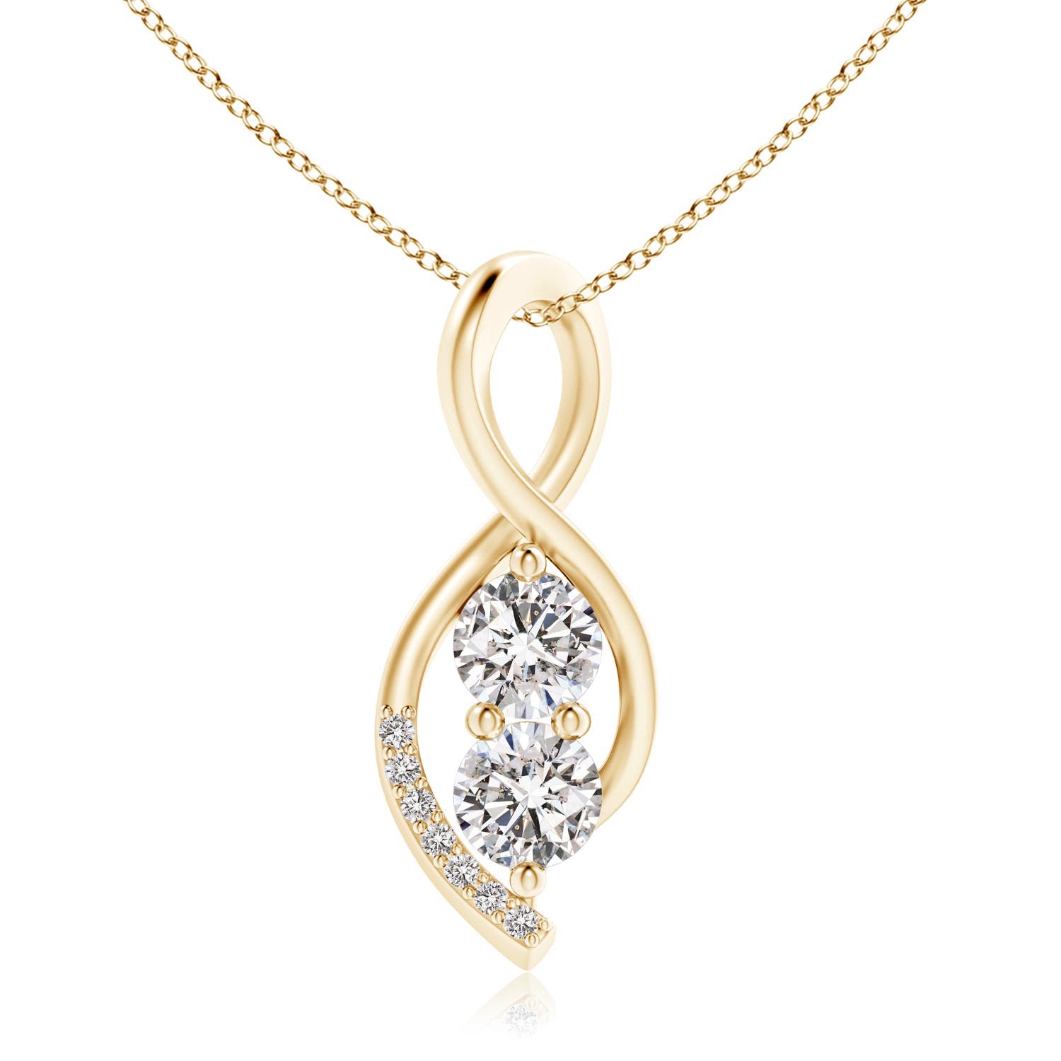 I-J, I1-I2 / 1 CT / 14 KT Yellow Gold