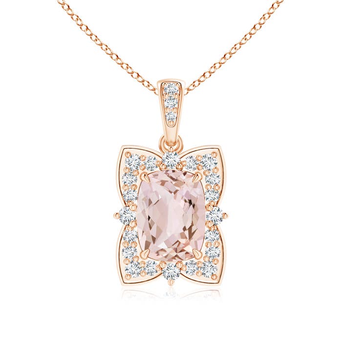 AA - Morganite / 1.47 CT / 14 KT Rose Gold