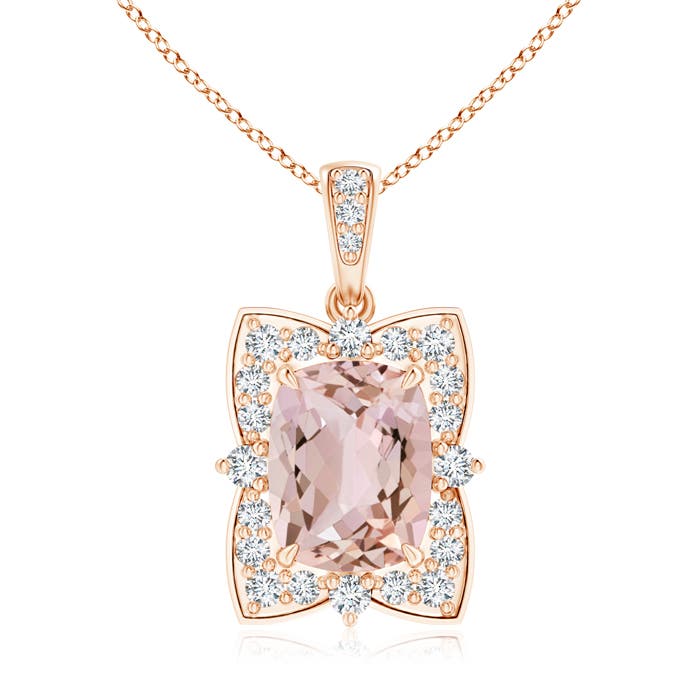 AA - Morganite / 2.14 CT / 14 KT Rose Gold