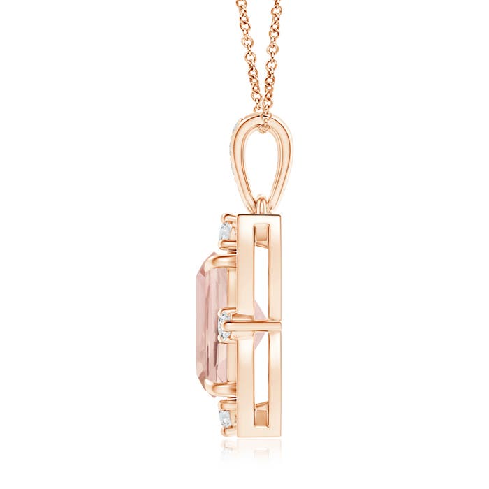 AA - Morganite / 2.14 CT / 14 KT Rose Gold