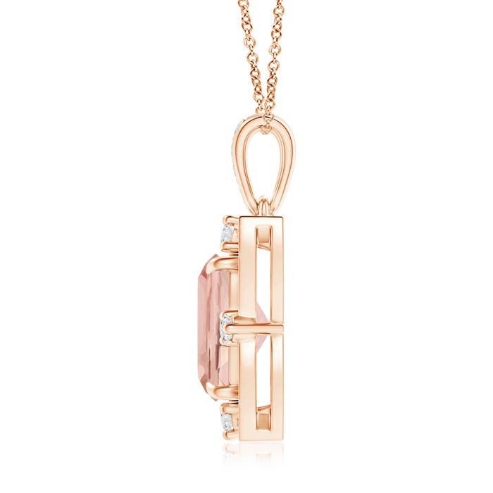 AAA - Morganite / 2.14 CT / 14 KT Rose Gold